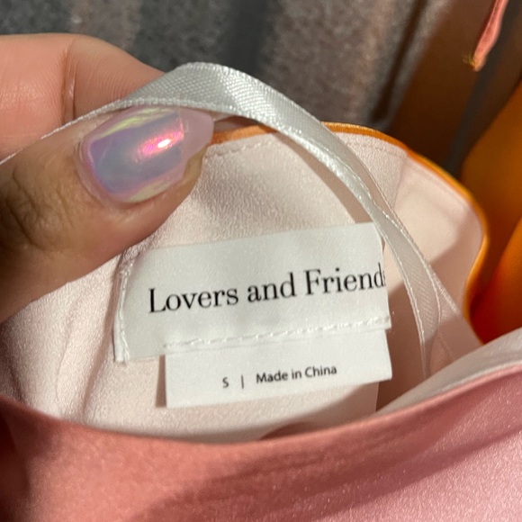 Lovers + Friends | NWOT! Monaco Mini Dress in Orange Ombre Size: Small - Picture 3 of 3